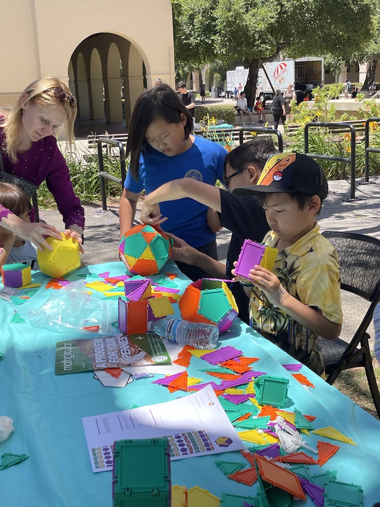 Math Fair for AIM’s 30th Birthday Celebration