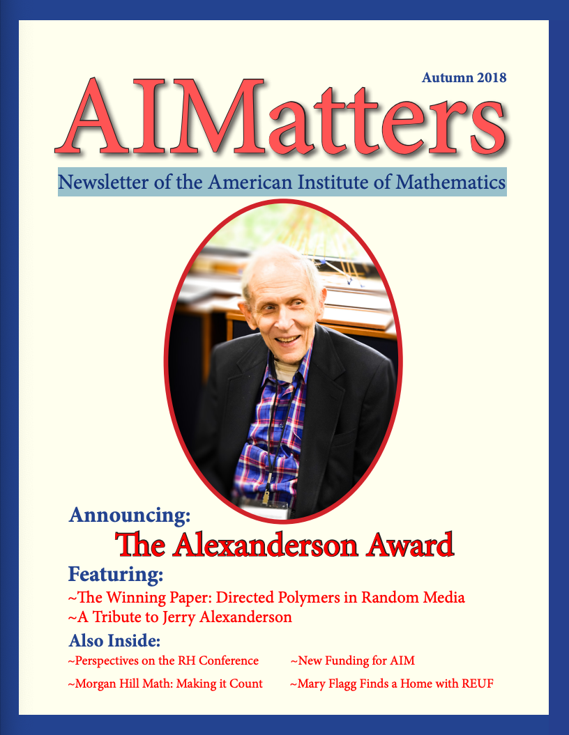 AIMatters 2018 cover